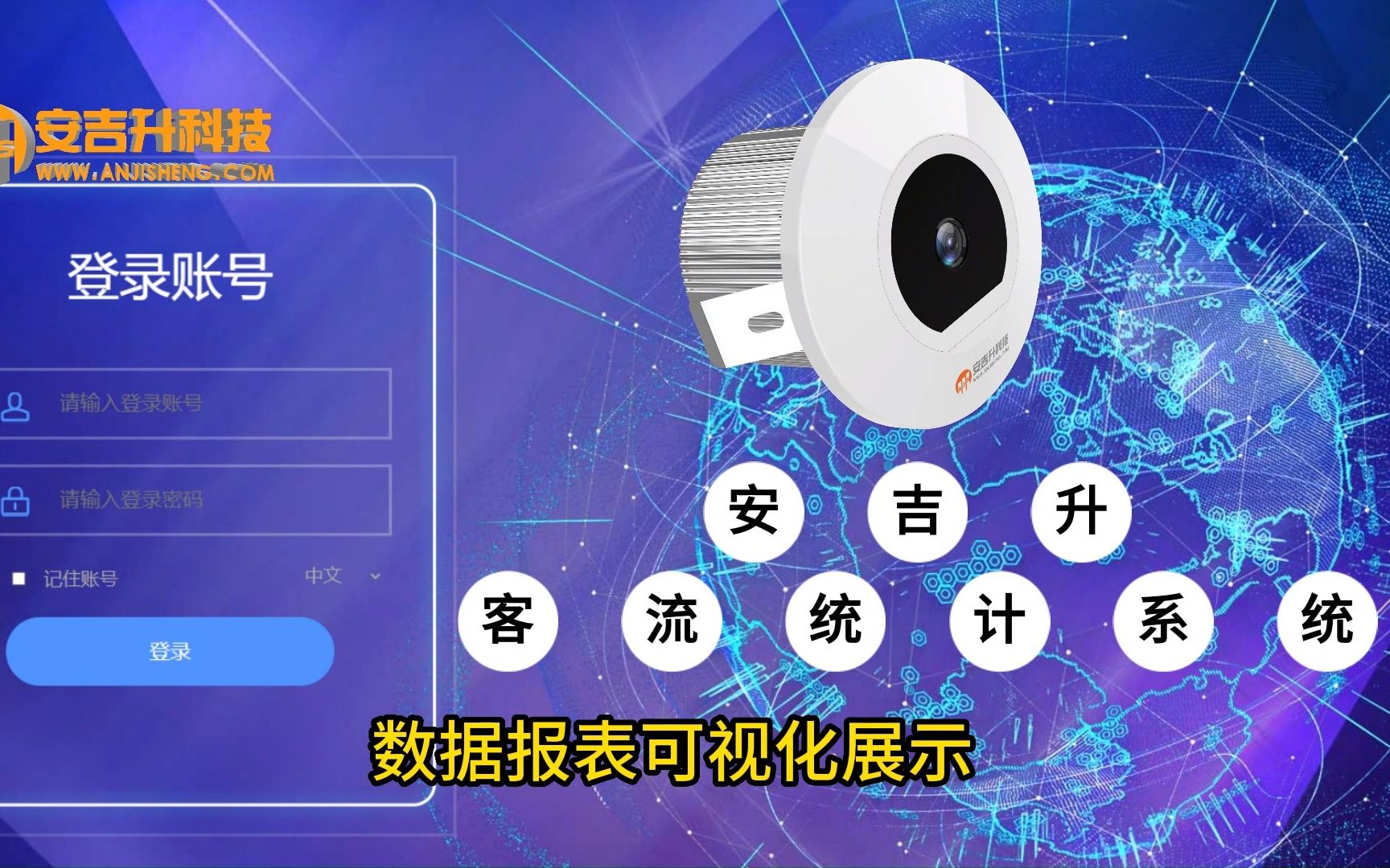 安吉升客流统计系统数据报表超市客流量统计分析摄像头设备哔哩哔哩bilibili