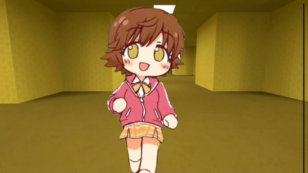 散步的本田未央,但是后室