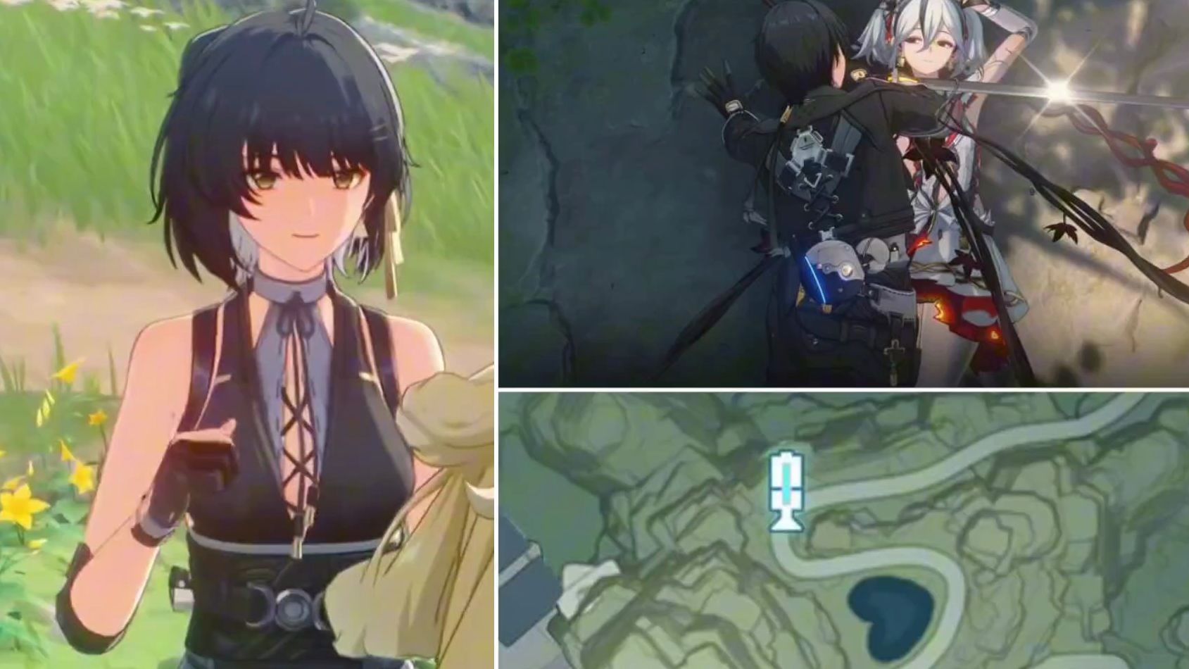 【鸣潮】国外逆天沙雕搞笑锦集 #2 椿:漂泊者,第一次壁咚旁的湖泊都是