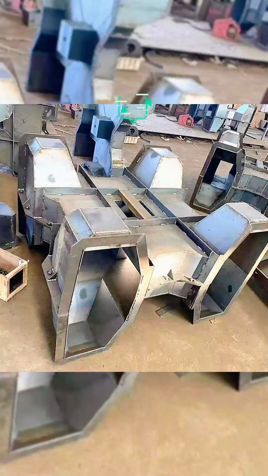 四角空心块模具12