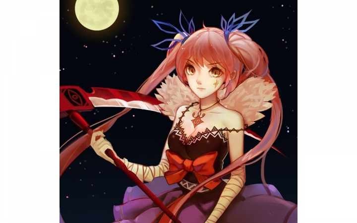 双马尾镰刀少女饭糕学院