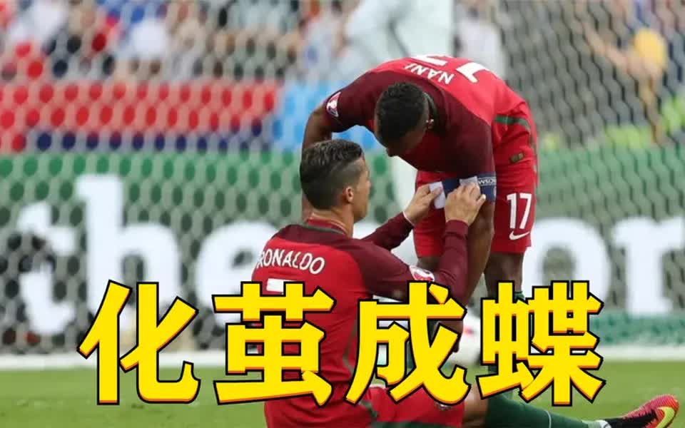 c罗泪洒欧洲杯决赛!蝴蝶都飞来安慰,这一幕太感动了!