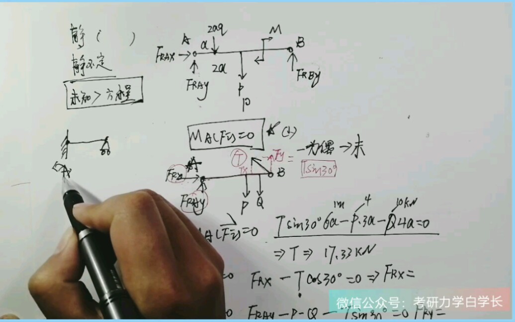 《工程力学》考研专业课高端辅导 《工程力学》考研专业课网课哔哩哔哩bilibili