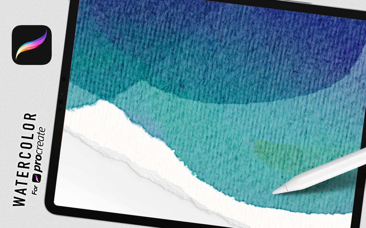 技术相关问题procreate如何导入并使用水彩纸纹理文件