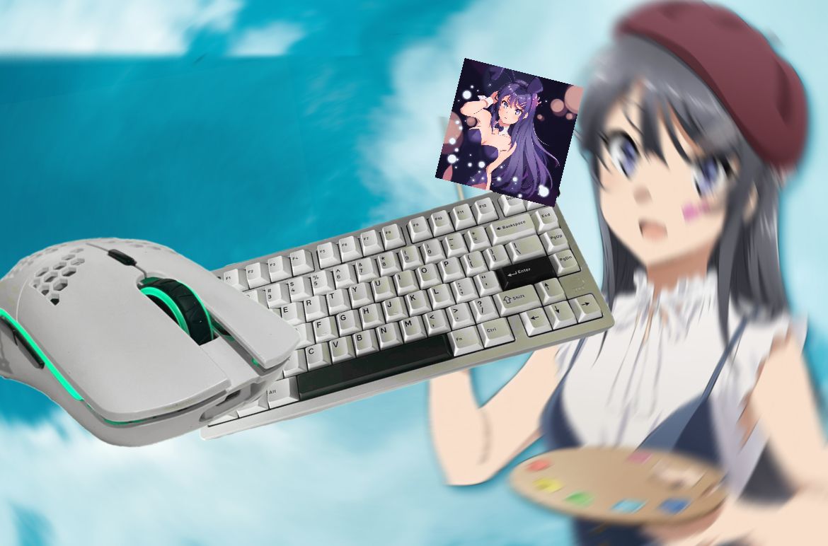 【材质包推荐】麻衣学姐材质包!fps  !鼠标键盘声 美丽天空