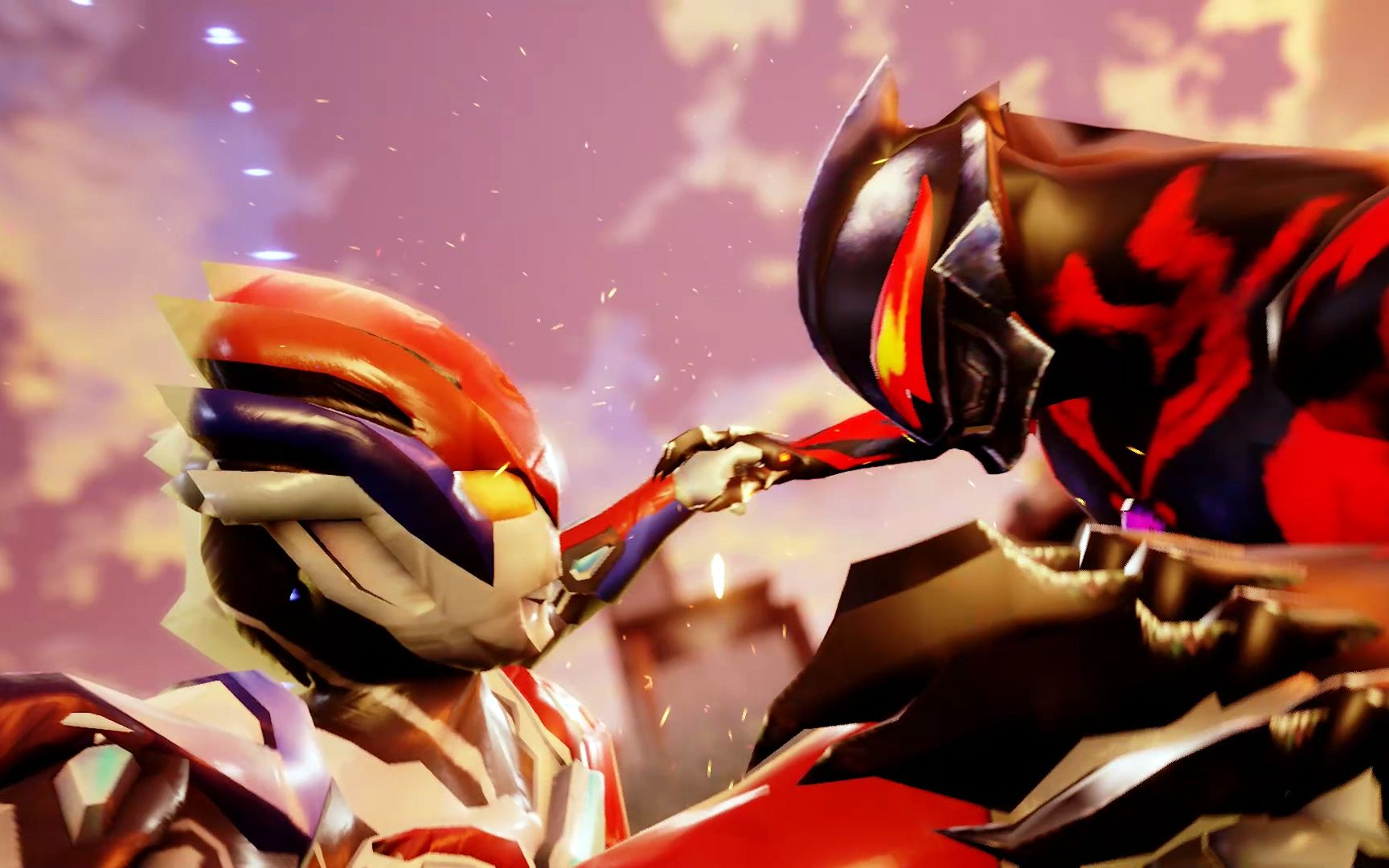 贝利亚率军破坏城市,格罗布奥特曼挺身而出-奥特曼大乱斗