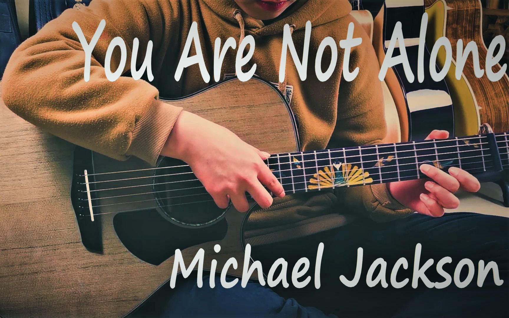 mj经典15秒注入灵魂youarenotalone吉他指弹