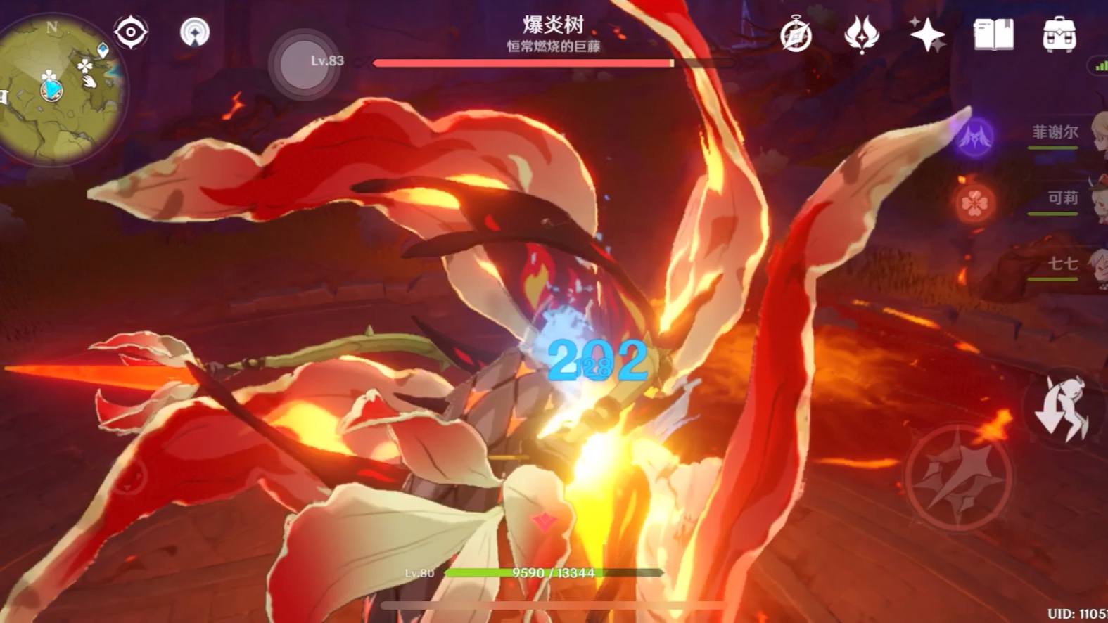 震撼爆炎树一整年