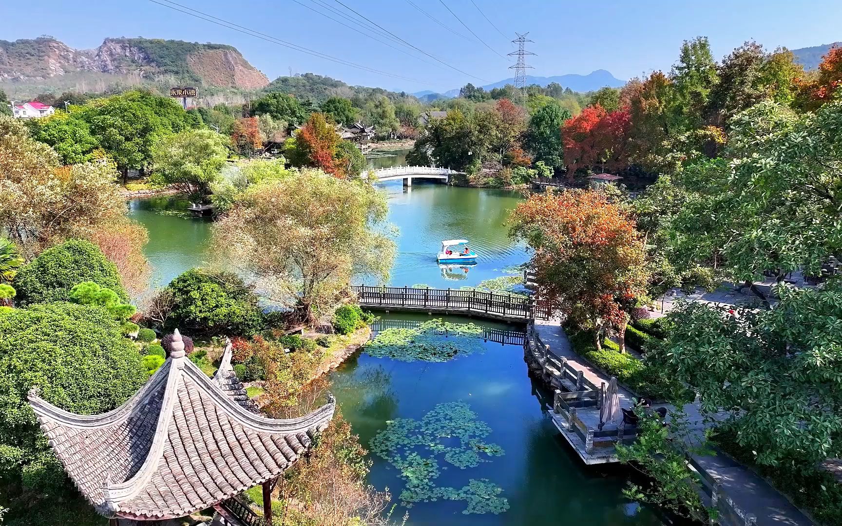 五彩之秋就在永泉,愿秋风不燥,岁月静好,时光不老,你我都好!