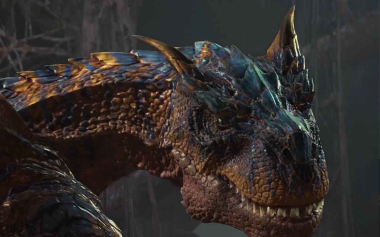 4k 怪物猎人 冰原弓箭开荒之旅 轰龙