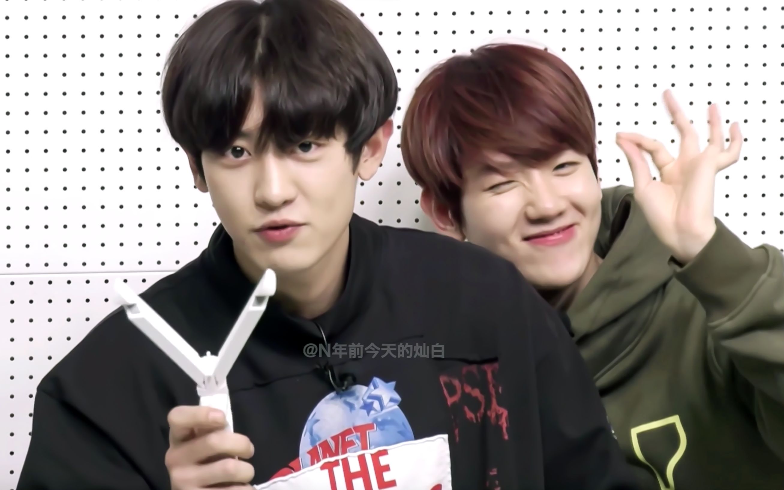 【灿白】181118 exo mugi-box 灿白全场互动完整cut(中字)