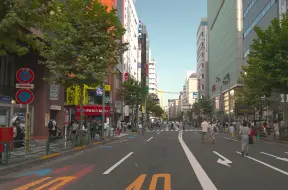 下载视频: 漫步日本・东京三处步行街（新宿、秋叶原、银座）【4K HDR】