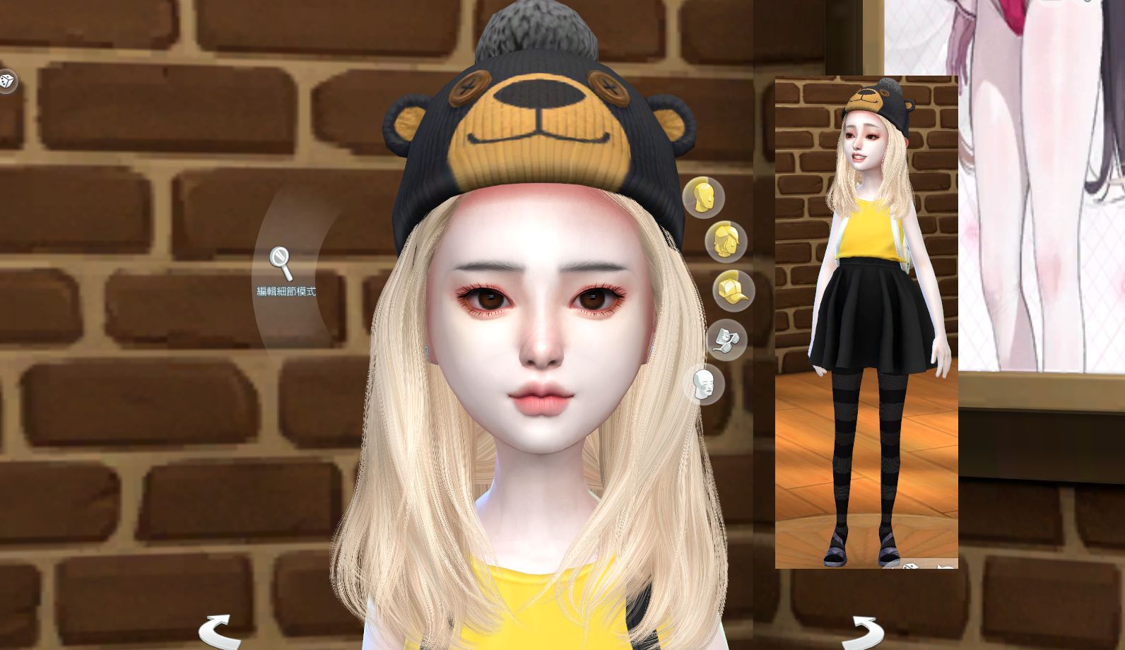 【模拟人生人物捏人捏脸晒娃】小学生女童一枚