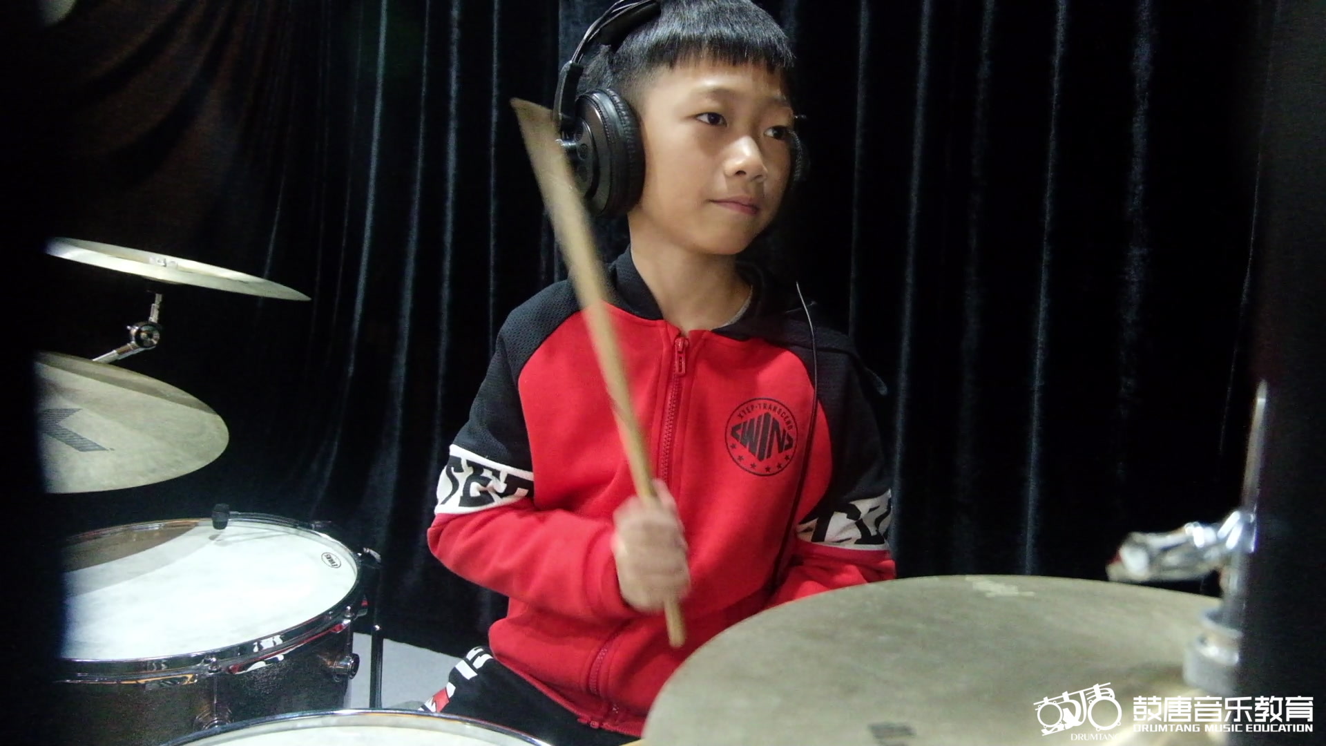 【架子鼓】8岁鼓手任一 23课时 full rudder-东莞虎门