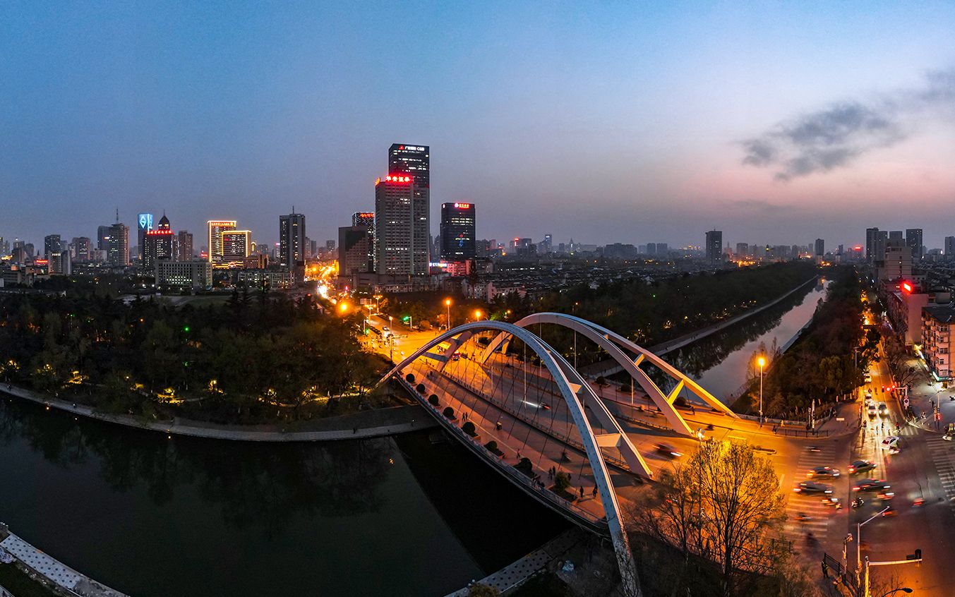 合肥·城市·风景-南淝河上的桥——蒙城路桥_哔哩哔哩_bilibili
