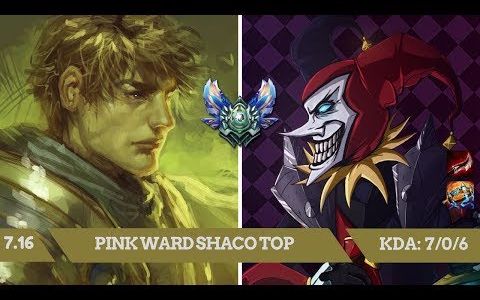 北美第一ap小丑pink ward vs 盖伦