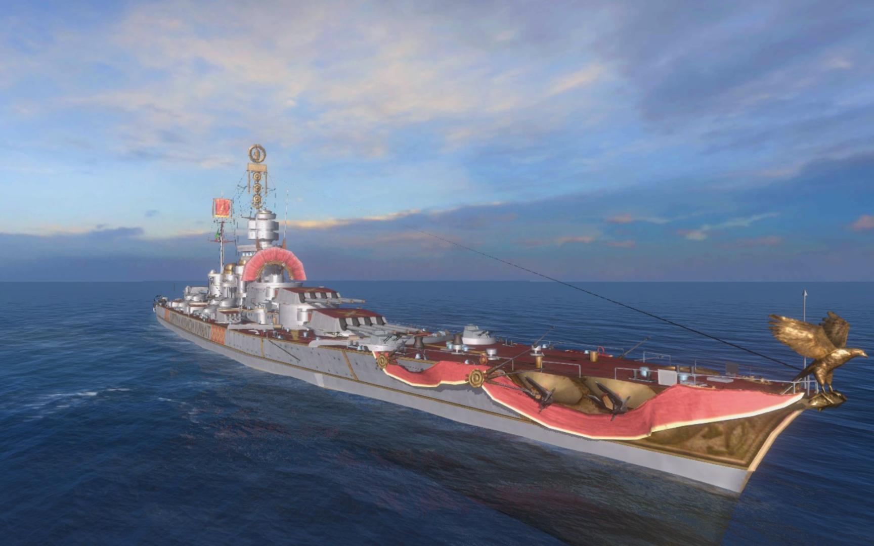 战舰世界传奇之勒班陀 八个队友都在秀,只有勒胖在挨揍