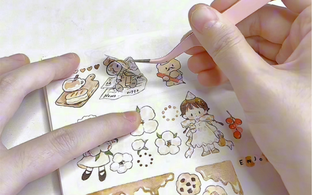 沉浸式解压纯享 阿卓复古风手帐