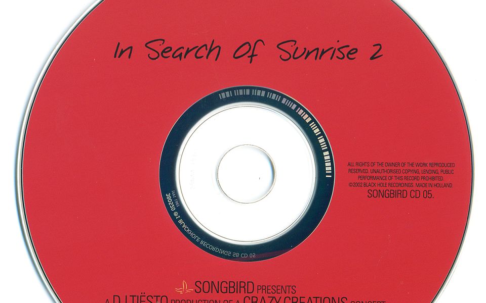 [图][Trance]传奇DJ Tiësto早期作品In Search of Sunrise 2(Mixed By DJ Tiësto)