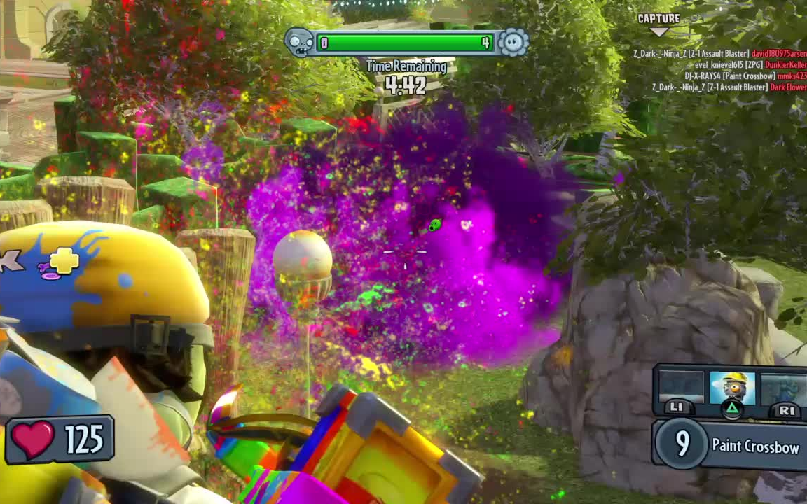 [图]Plants vs Zombies Garden Warfare Z18 粉刷匠工程师 草地占领 PS4