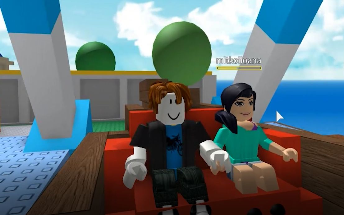 【波波仔解说】roblox自然灾害模拟器——和妹子一起坐海盗船竟然被