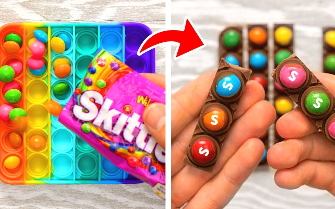 国外超火爆的解压玩具popitfidget的另类玩法