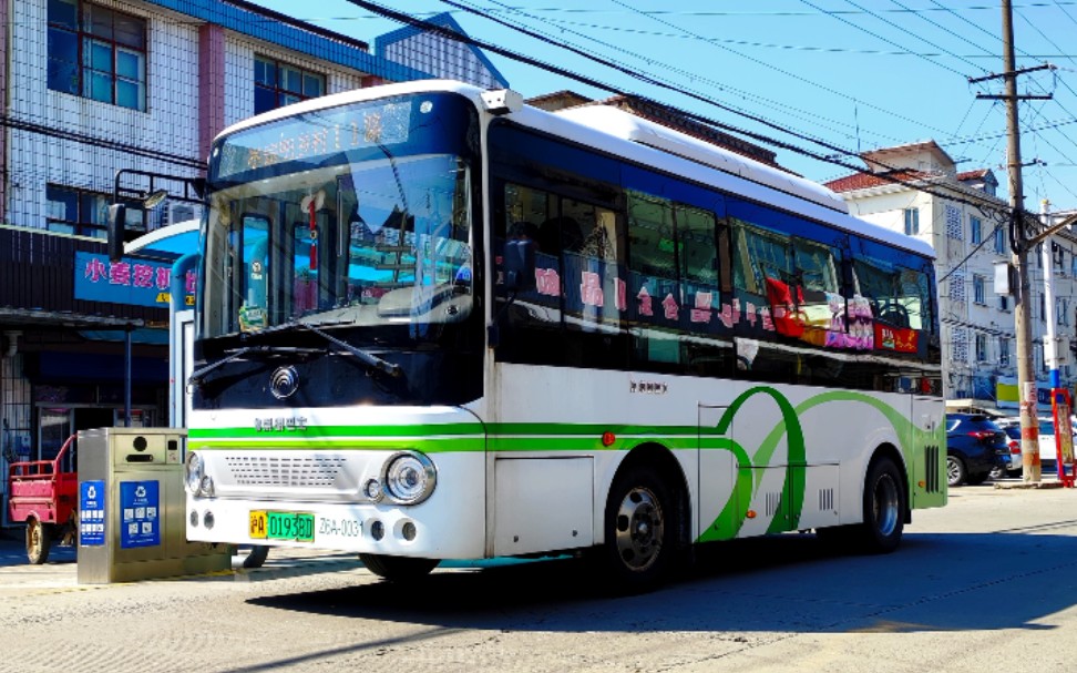 (崇明巴士)上海崇明乡村11路公交车全程(海桥镇→草棚镇)_哔哩哔哩