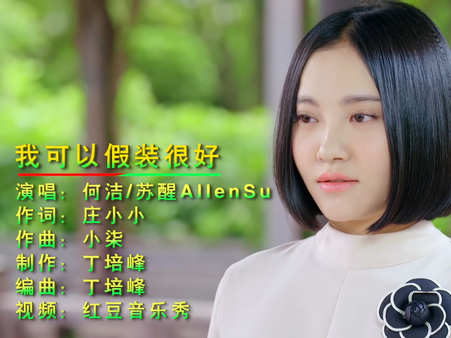 网红情歌《我可以假装很好》何洁,苏醒演唱,歌声伤感动听深情,百听不