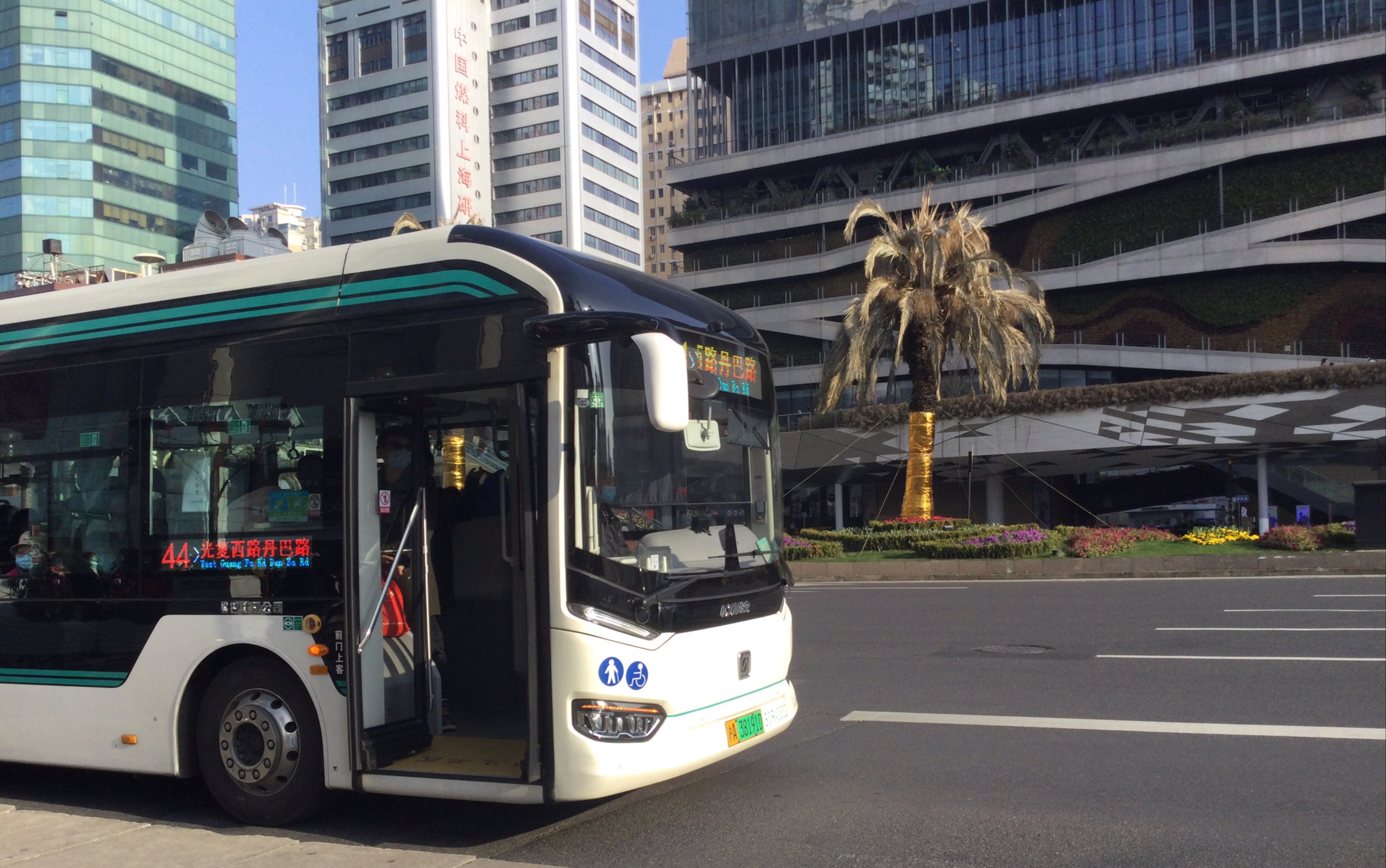 (pov13)上海公交44路公交pov(龙华至肇嘉浜路天平路〈徐家汇〉)