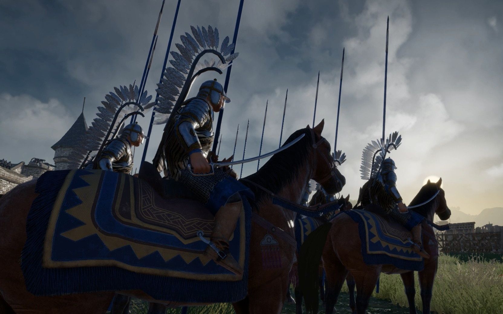 骑马与砍杀火与剑翼骑兵骑枪断裂测试