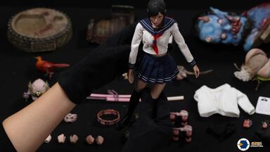 北野武？ Miracle Studio 1/6 极道物语-TAROU组长可动人偶MS001 之头雕