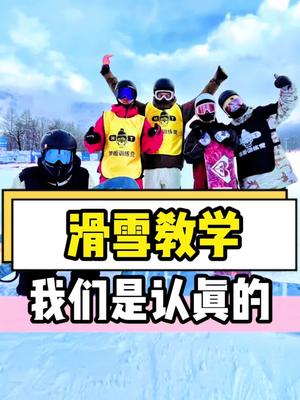 滑雪教学,我们是认真的!哔哩哔哩bilibili