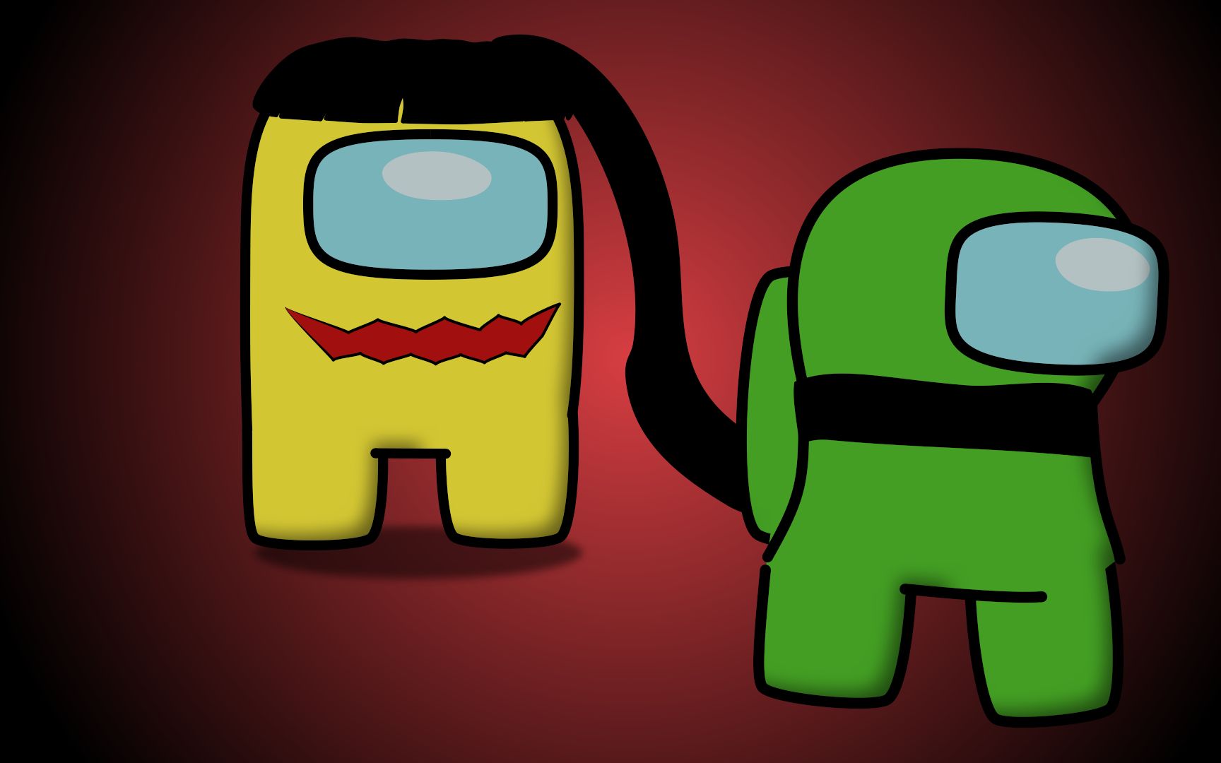 among us动画:内鬼长出了头发