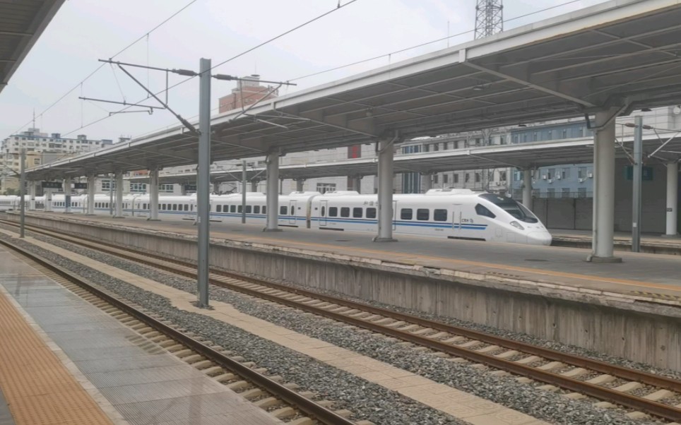 【沈丹客专】crh3a-0302(原cj1)"大玩具"担当d7727次进本溪站