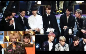 Download Video: 【MAMA 2016】BTS and GOT7 reaction to NCT winwin＆mark(主mark)