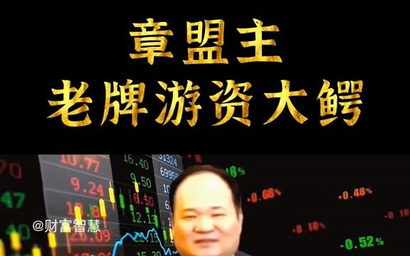 与徐翔齐名的游资大鳄章建平20年从5万到百亿#股民#股票#游资#短线