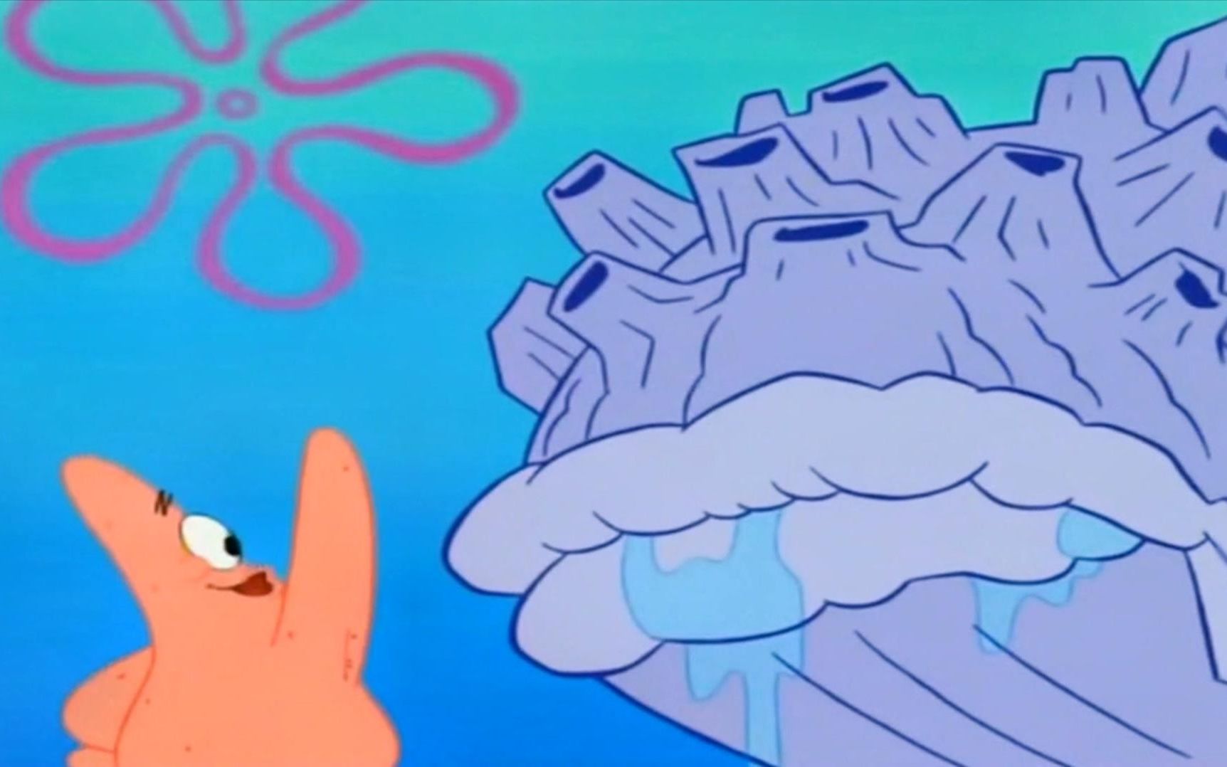 藤壶怪和派大星比谁更臭纵使有着腋下臭气也抵不过被核辐射污染的藤壶