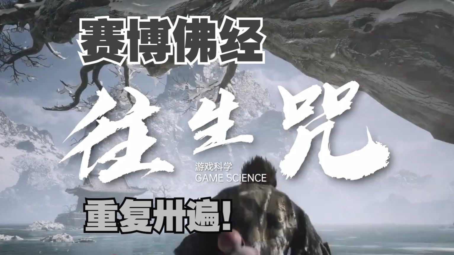 音乐』赛博佛经《往生咒》重复三十次 · 念三十万遍见阿弥陀佛