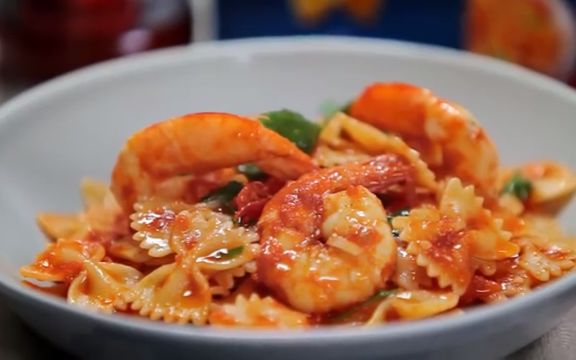 [图]【Barilla意面食谱-SG】 辣椒海鲜意面 BARILLA SG - Chilli Seafood Farfalle