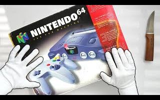 【1080P60】任天堂N64主机开箱!附N64经典游戏视频哔哩哔哩bilibili