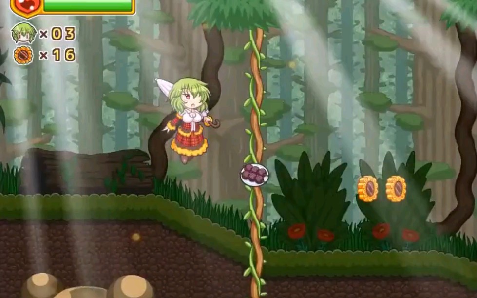 nuu老师开发实况更新了一些小怪和藤蔓间跳动