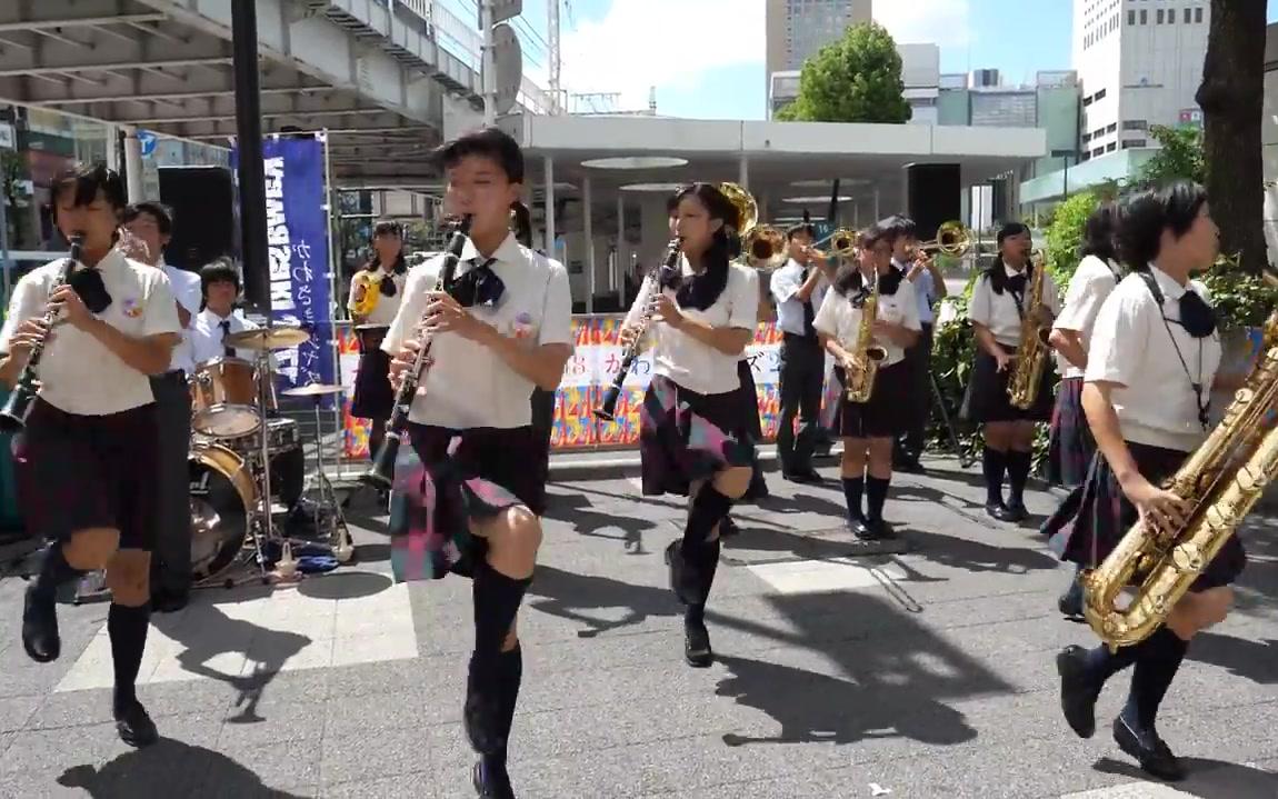 [图][管乐] 大西学園中高等学校 吹奏楽部 - sing sing sing＆おどるポンポコリン