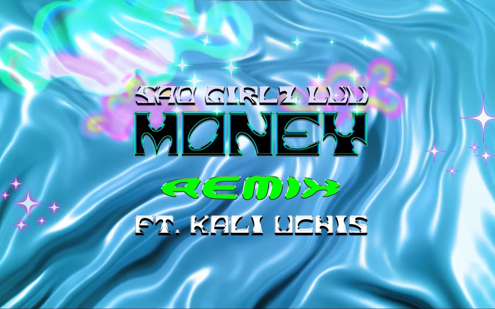 [图]Afropop】Amaarae - SAD GIRLZ LUV MONEY Remix ft Kali Uchis (Lyric Video)