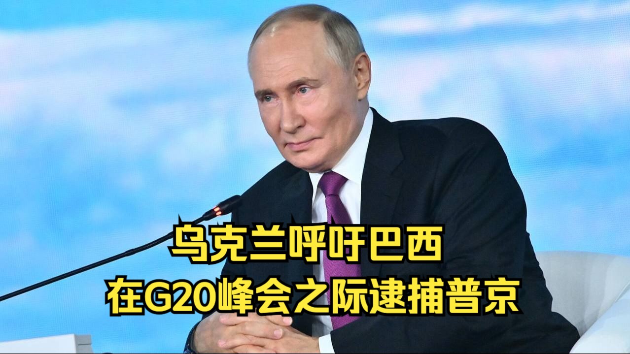 英媒:乌克兰呼吁巴西在G20峰会之际逮捕普京哔哩哔哩bilibili