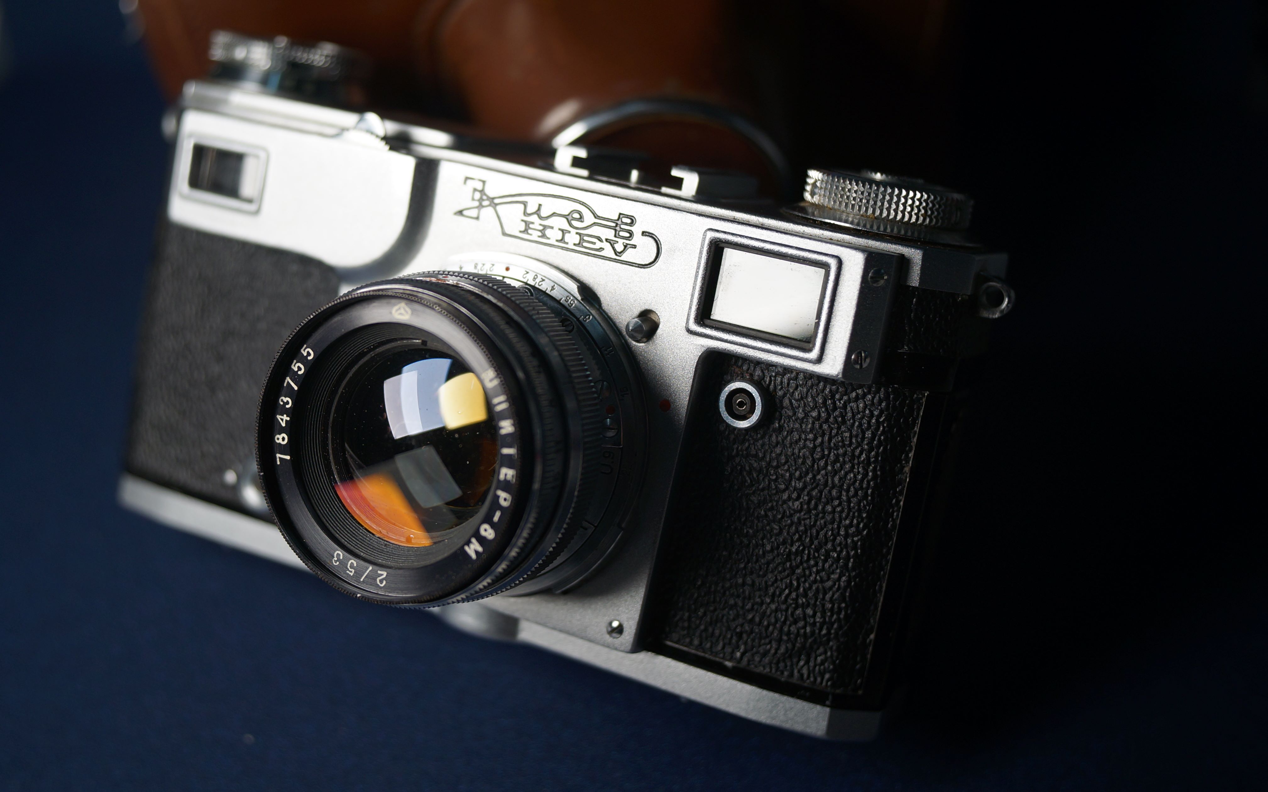 康泰时contaxii型高贵血统的继承者毛子的基辅4a旁轴相机