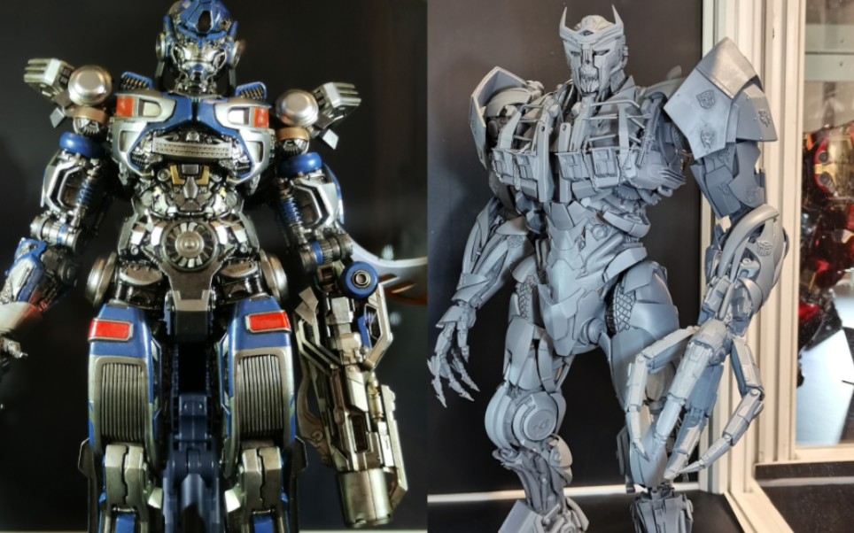 threezero 30 dlx 【变形金刚:超能勇士崛起】 幻影 天灾 实物拍摄