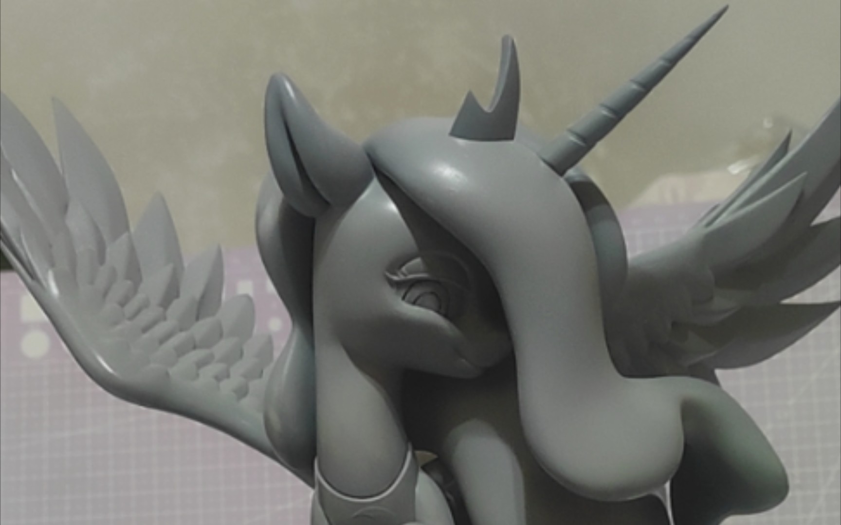 mlp 小马宝莉 luna 露娜手办 样品