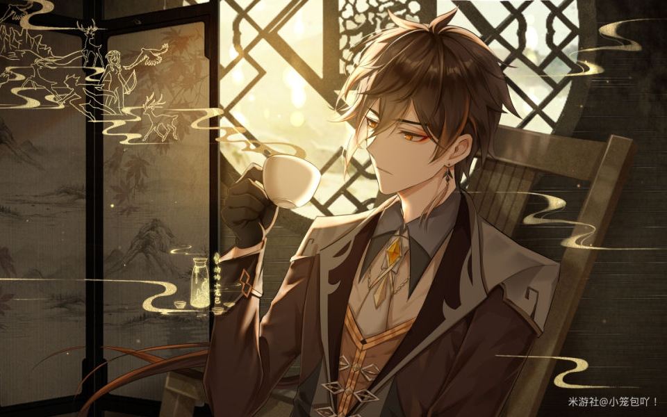 【原神】遇到尘世闲游的钟离