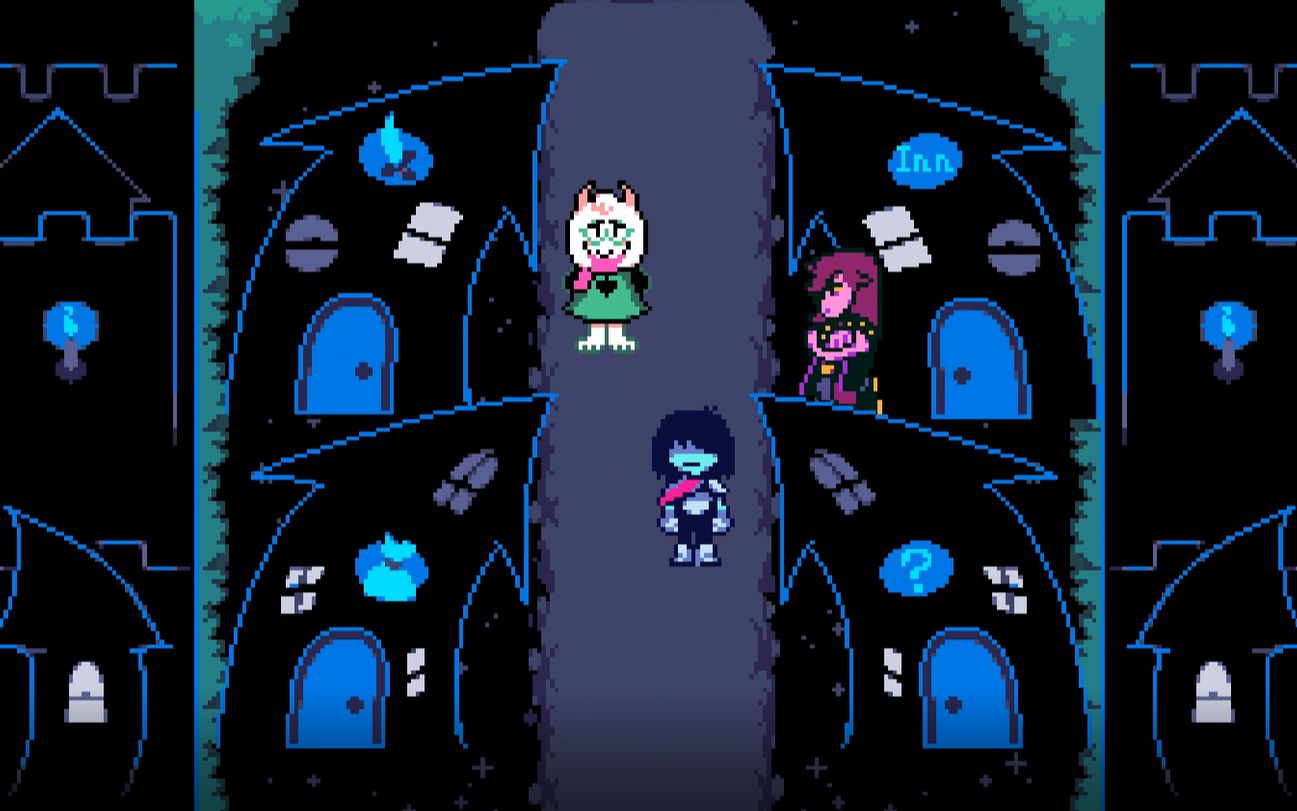 【deltarune】三角符文第二章——開始