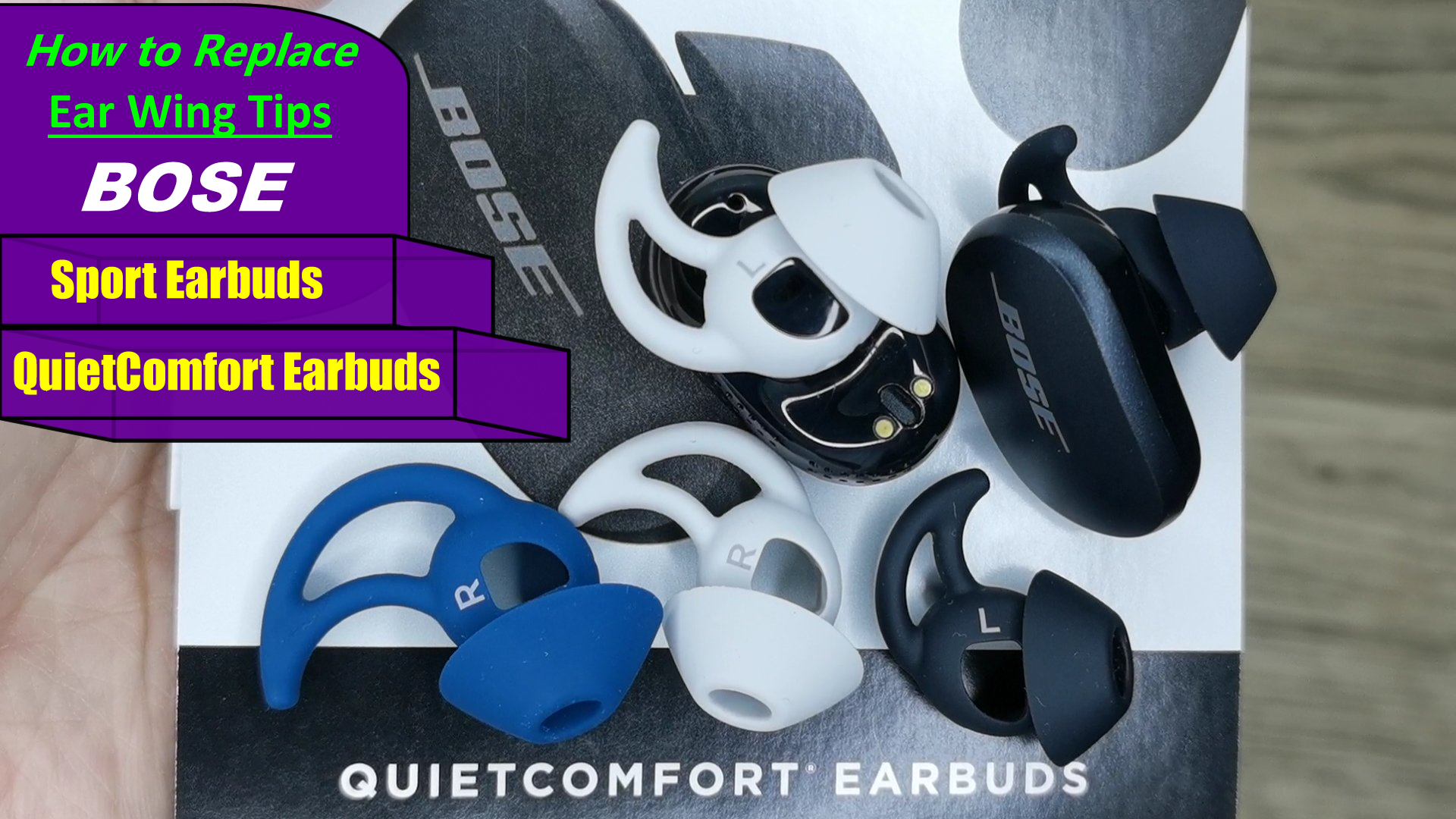 原装BOSE博士大鲨小鲨QuietComfort QC Sport EarBuds耳翼耳塞套哔哩哔哩bilibili